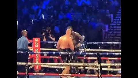 Deontay Wilder's team throws in towel