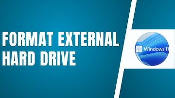 How To Format External Hard Drive On Windows 11 |  Full Guide 2024