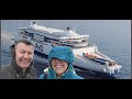 Horrendous weather brand new po hybrid ferry libert europe 2024 day 1  le crotoy