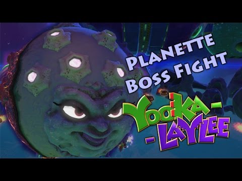 Video: Yooka-Laylee - World 5 Pomo Planette -strategia - Tutustu Galleon Galaxy -laajennettuun Maailmaan Ja Voita Maailman Leski