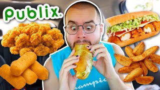 I Only Ate Publix Fresh Food for 24 HOURS! Supermarket Menu Review!