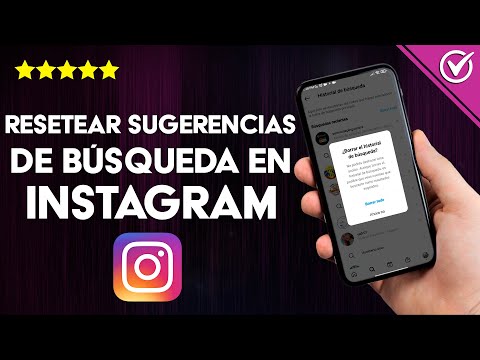 ¿Cómo resetear sugerencias de búsqueda en INSTAGRAM? - Configurar contenido