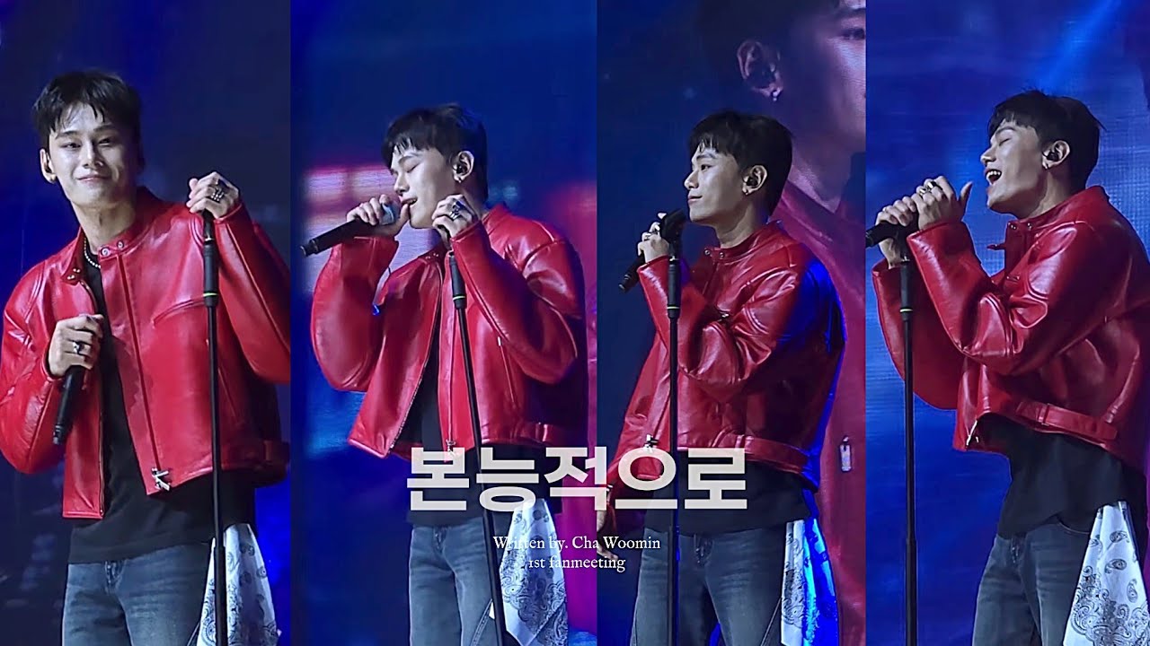 [4K] 240608 차우민 팬미팅 Written by | 차우민 본능적으로 1열 직캠