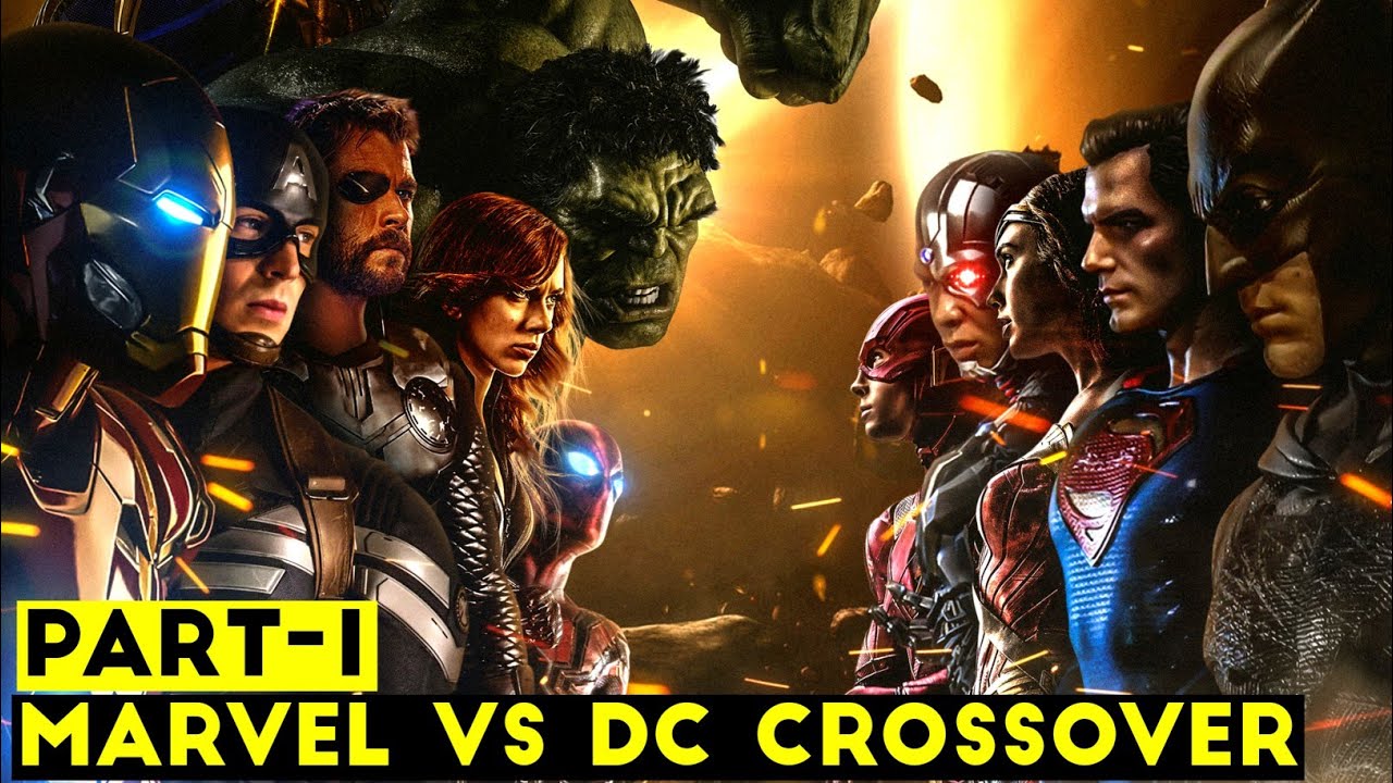 Marvel vs DC Crossover Explained in Hindi || Avengers vs Justice League ...