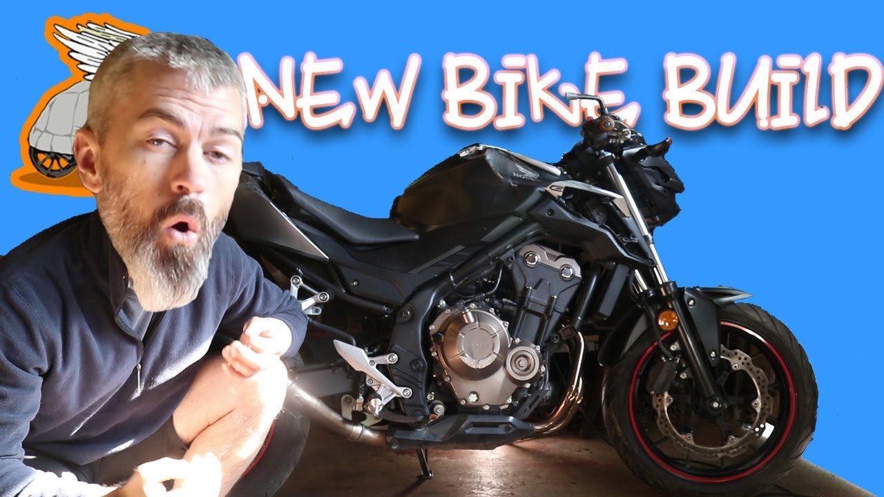 $350 Copart Wrecked Bike Rebuild | E1 - 2016 Honda CB500F Build - YouTube