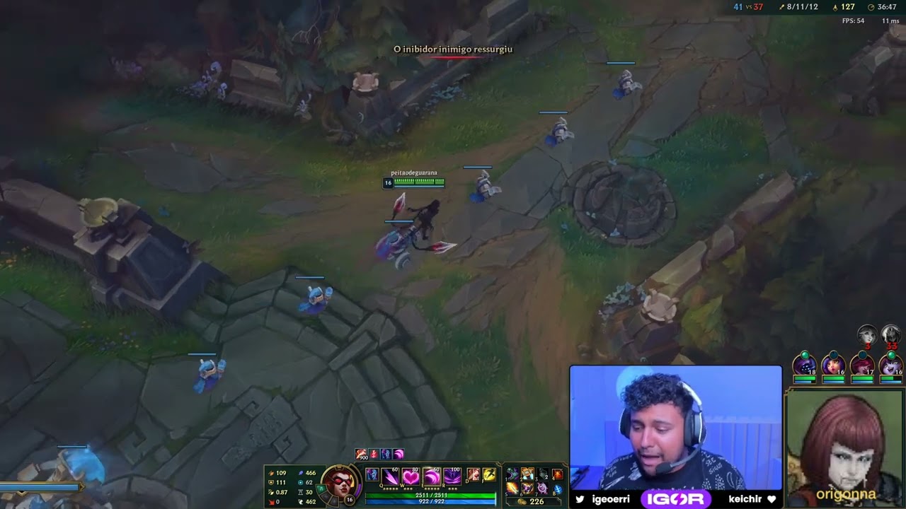 Perfomance ao vivo do pedro sampaio com igeoerri