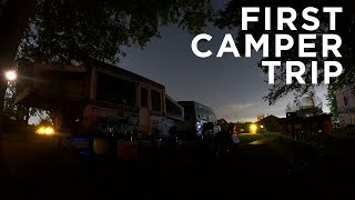 First Camper Trip | Big Family Pop Up Camping