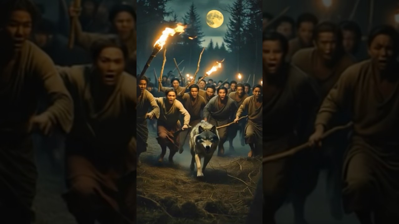 The Clever Monkey and the Cunning Wolf 