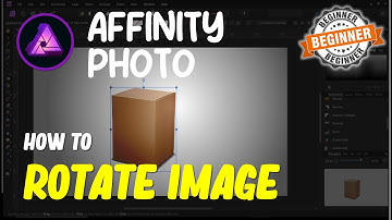 Affinity Photo How To Rotate Image