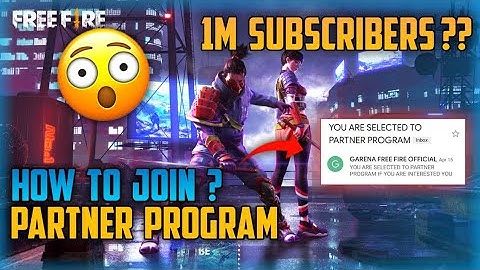 How To Join Free Fire Partner Program ? Free Fire Partner Program Kaise Join Kre🤔 #AyushGaming