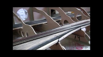 N Gauge Folding Model Railway Part One