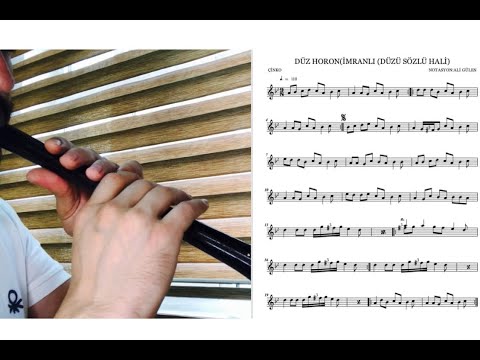 Sivas Erzincan Düz Halayı ( İmranlı ) - Zurna Solfej Dersleri 4 - Adil Gülen