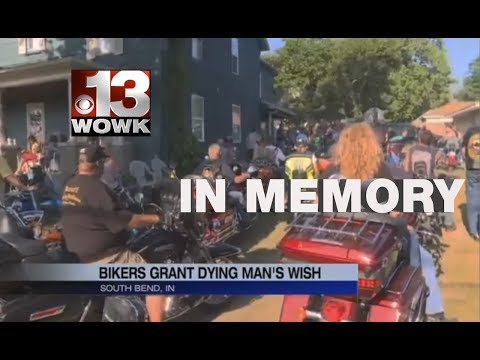 Bikers Grant Dying Mans Wish - Jon Stanley