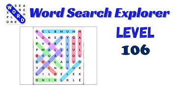 Word Search Explorer Level 106 Answer 🔍 | Step-by-Step Guide | Go Answer