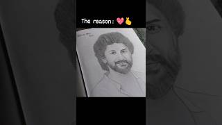 Nani ❤️ Realistic Graphite Portrait | Hand Drawn Pencil Sketch #shorts