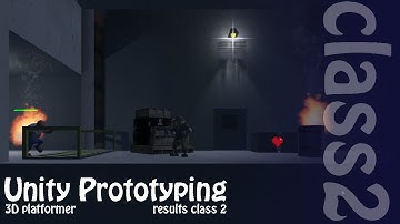 Making Your First Game: Unity 3D Zombie Shooter Platformer - Class 2 Results
