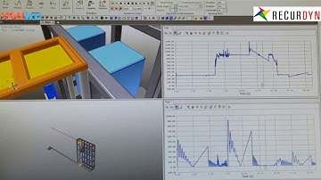 Stacker Simulation for logistics automation using Multibody Simulation