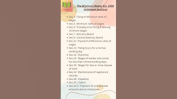 PAPER 2 ll Labour Welfare || Minimum wages Act,1948 || UGC NET/JRF || 2024