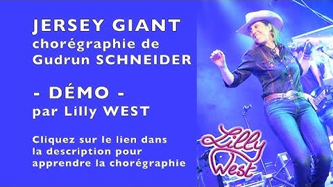 [DEMO] JERSEY GIANT de Gudrun SCHNEIDER, enseignée par Lilly WEST