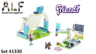 Мульт Lego Friends 41330 Stephanies Soccer Practice Lego Speed Build Review