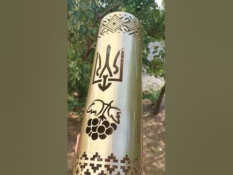 Гільзи з гравіюванням і лазерною різкою #гравіювання #герб #тризуб # ...