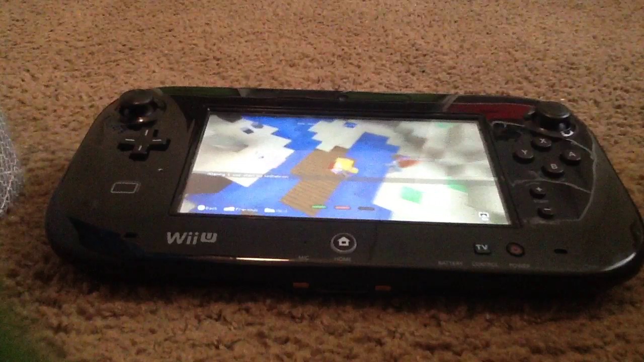 Let S Play Minecraft Wii U Edition Gamepad Youtube