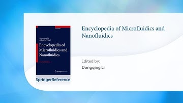 Encyclopedia of Microfluidics and Nanofluidics