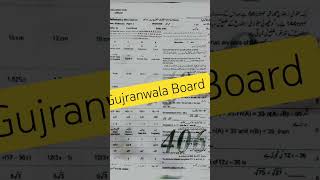 9th Class MATH  NEW OBJECTS Group 1 Gujranwala board