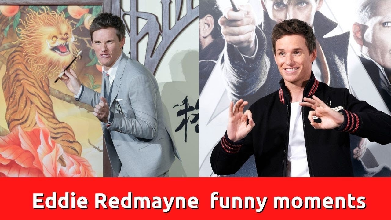 Cheerful and irresistible Eddie Redmayne, funny moments 2020.