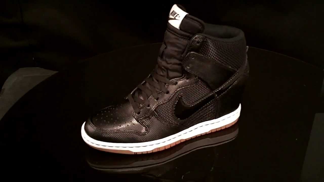 nike dunk sky hi mesh