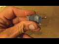 RC micro scale transmission engine block motor thing