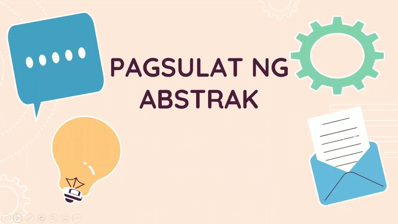 Pagsulat ng Abstrak - YouTube