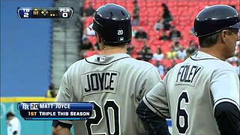 2011/05/20 Joyce's two-run triple
