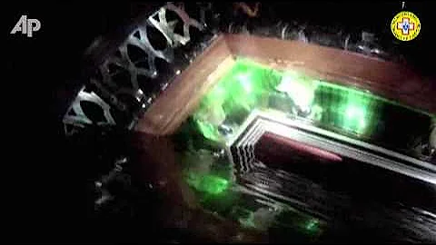 Video Shows Wrecked Ship Interior