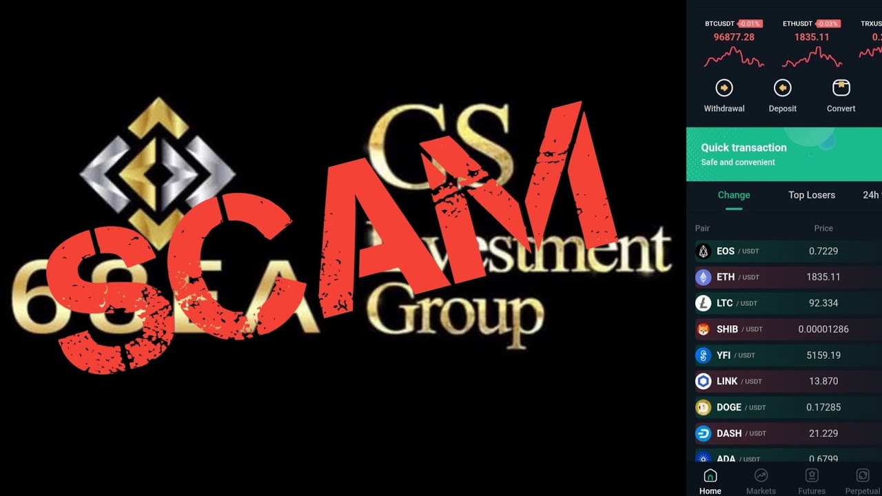 Waspada Penipuan Investasi Trading Crypto; 68EA atau GS Investment Group !