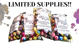 CLEARANCE: 50-PACK of DESIGNER BEADS $9.99 | LIMITED SUPPLIES!!
