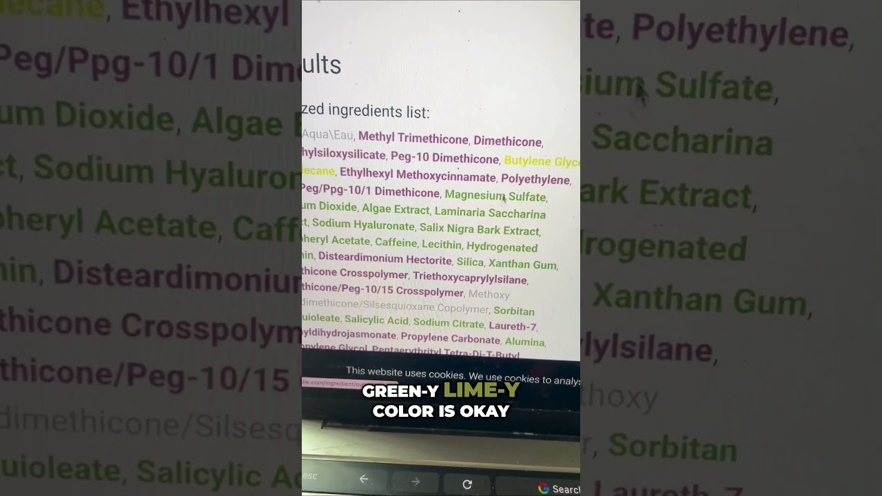 What Is In Your Makeup