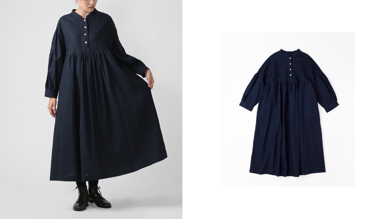 ヒヨナドレス ヨーク切り替えワンピース/ITEM,ONE-PIECE/Shop by BASCO
