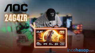 Aocden Fp Canavari- 24 260Hz 0.3Ms Gaming Monitör İncelemesi - 24G4Zr