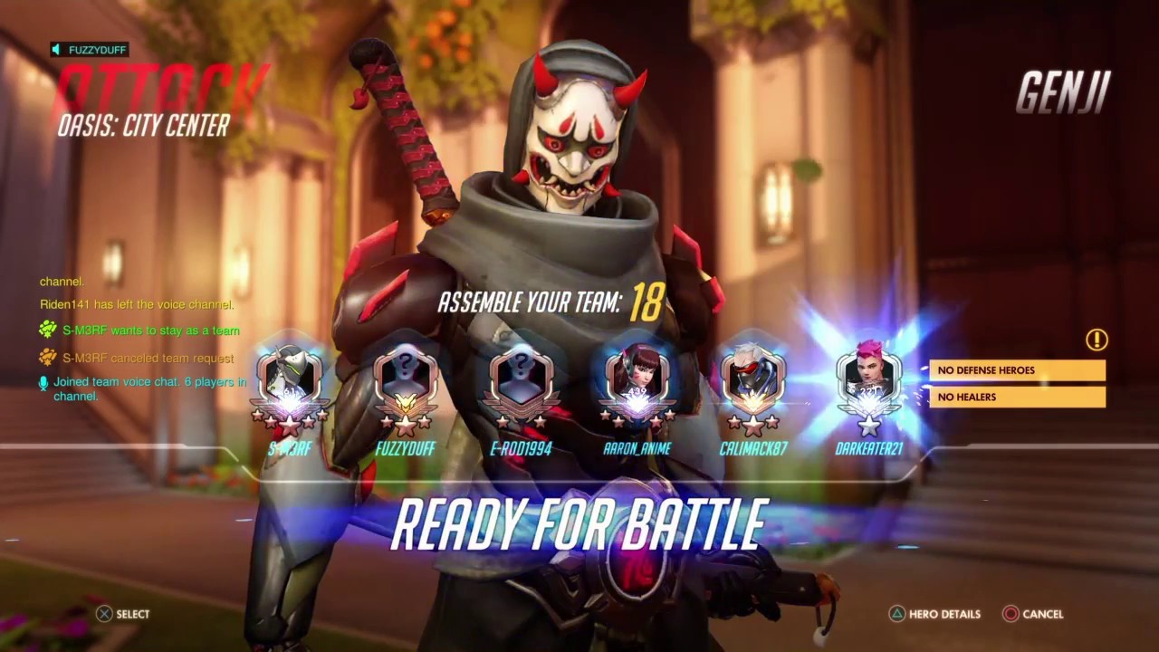 Top 100 Overwatch Competitive Genji Gameplay [PS4]