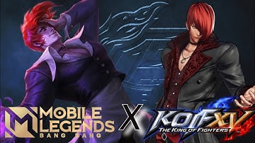 MLBB Iori Yagami comparison with KOF XV Iori Yagami