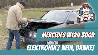 Mercedes W124 300D Goodbye Control Units, More Joy For Car Fans