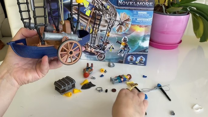 Danser Mos gammel 2019) 70225 Novelmore, Wolf Team with Cannon, Playmobil REVIEW - YouTube