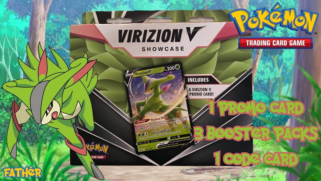 pokemon card virizion Pokemon TCG