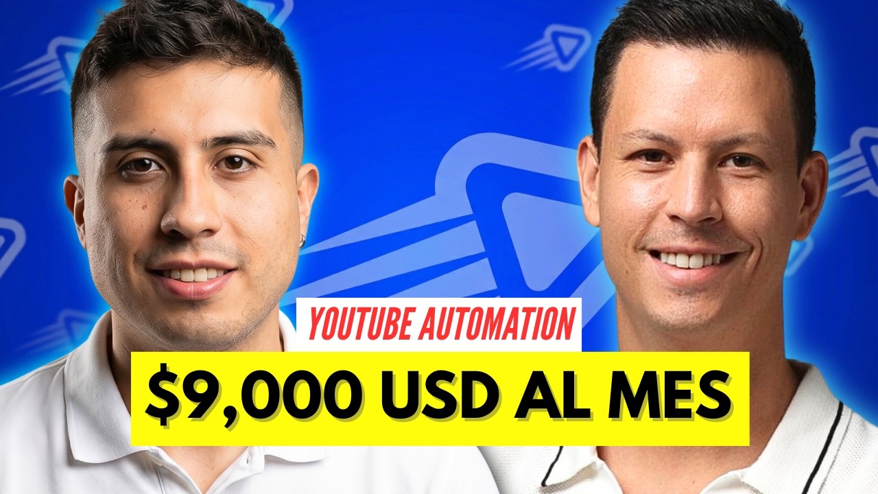 Santiago generá $9K/mes con Automatización de YouTube