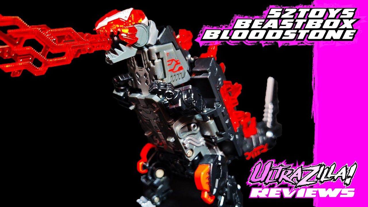 BEAST（ビースト） ドラゴン ブラック×レッド 52TOYS BEASTBOX BLOODSTONE | Review 2581 - YouTube