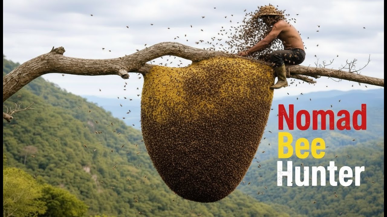 A Dangerous Wild Honey Hunt High in the Jungle Tree