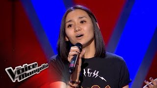 : Sanchir.U - "Believe" - Blind Audition - The Voice of Mongolia 2018