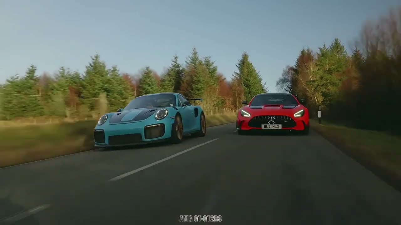 Porsche vs AMG GT BS |Benz-Workshop "Ultra 4K"