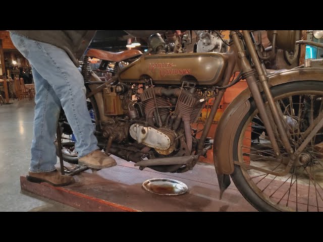 The 1919 Harley-Davidson Fast Motor - YouTube